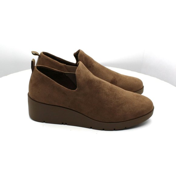 Anne Klein Queenie Slip-On Wedge Sneakers - Picture 3 of 8